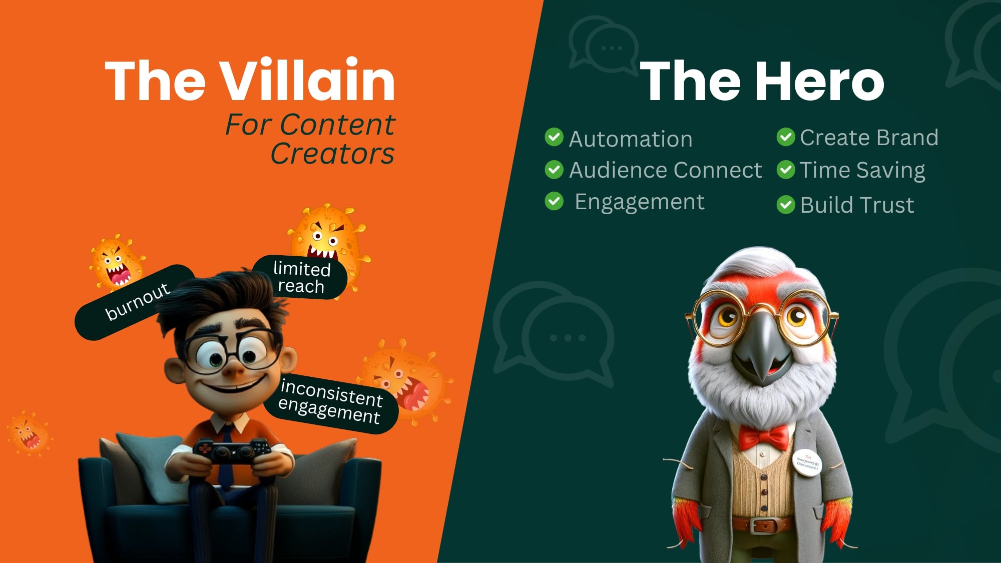 Introducing the Villain: The Challenges Content Creators Face